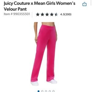 Juicy Couture x Mean Girls Women's Velour Pant
